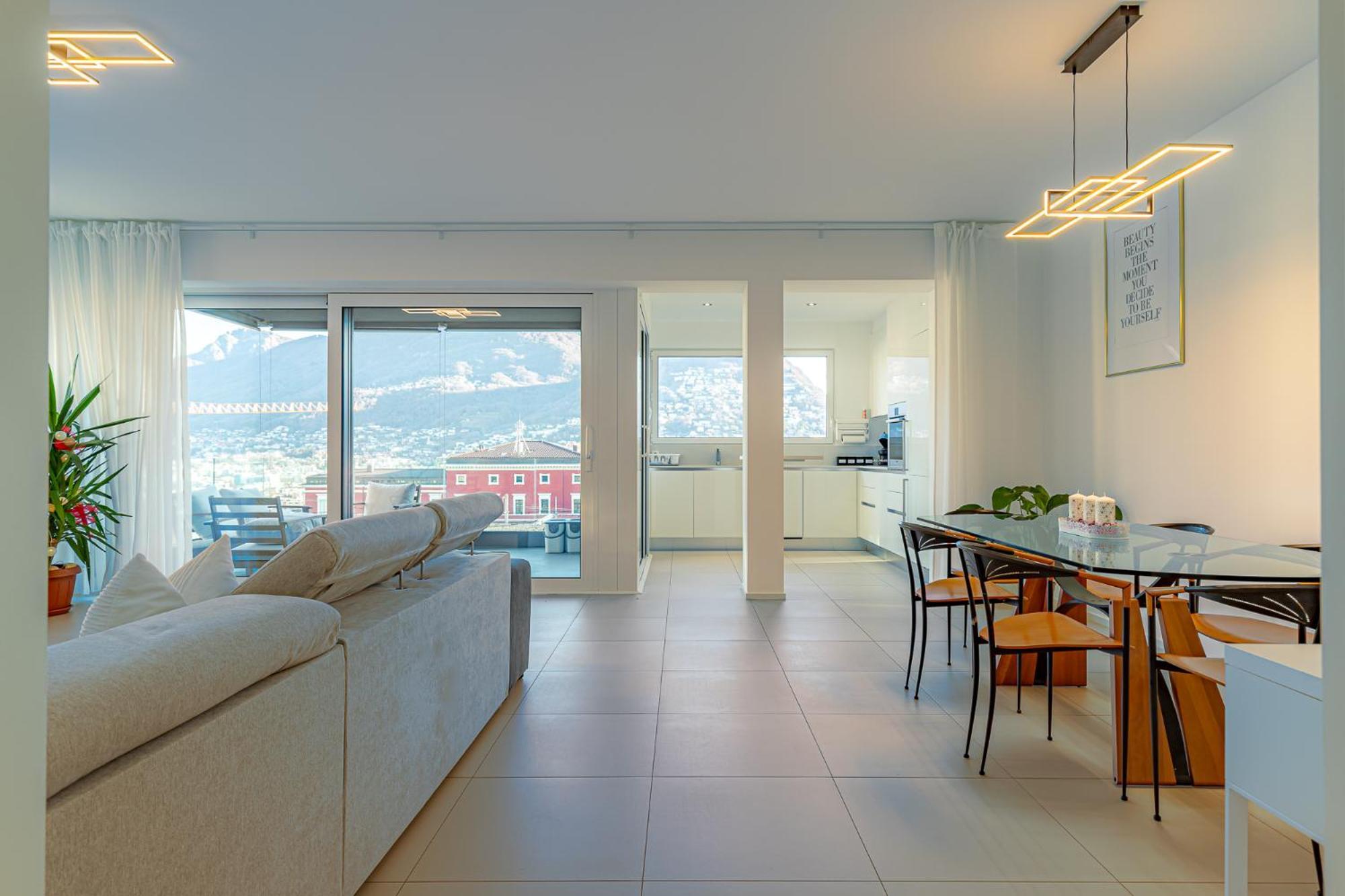 Imperial Of Lugano 3 With A Lake View Behind The Station And 10 Min From The Lake Of Лугано Екстер'єр фото